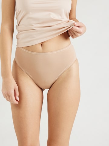 Lindex String in Beige: front