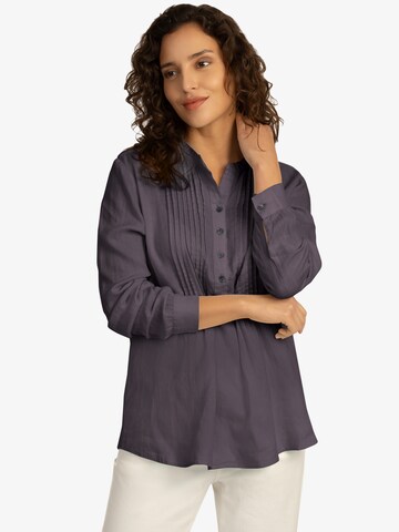 APART Blouse in Grey: front