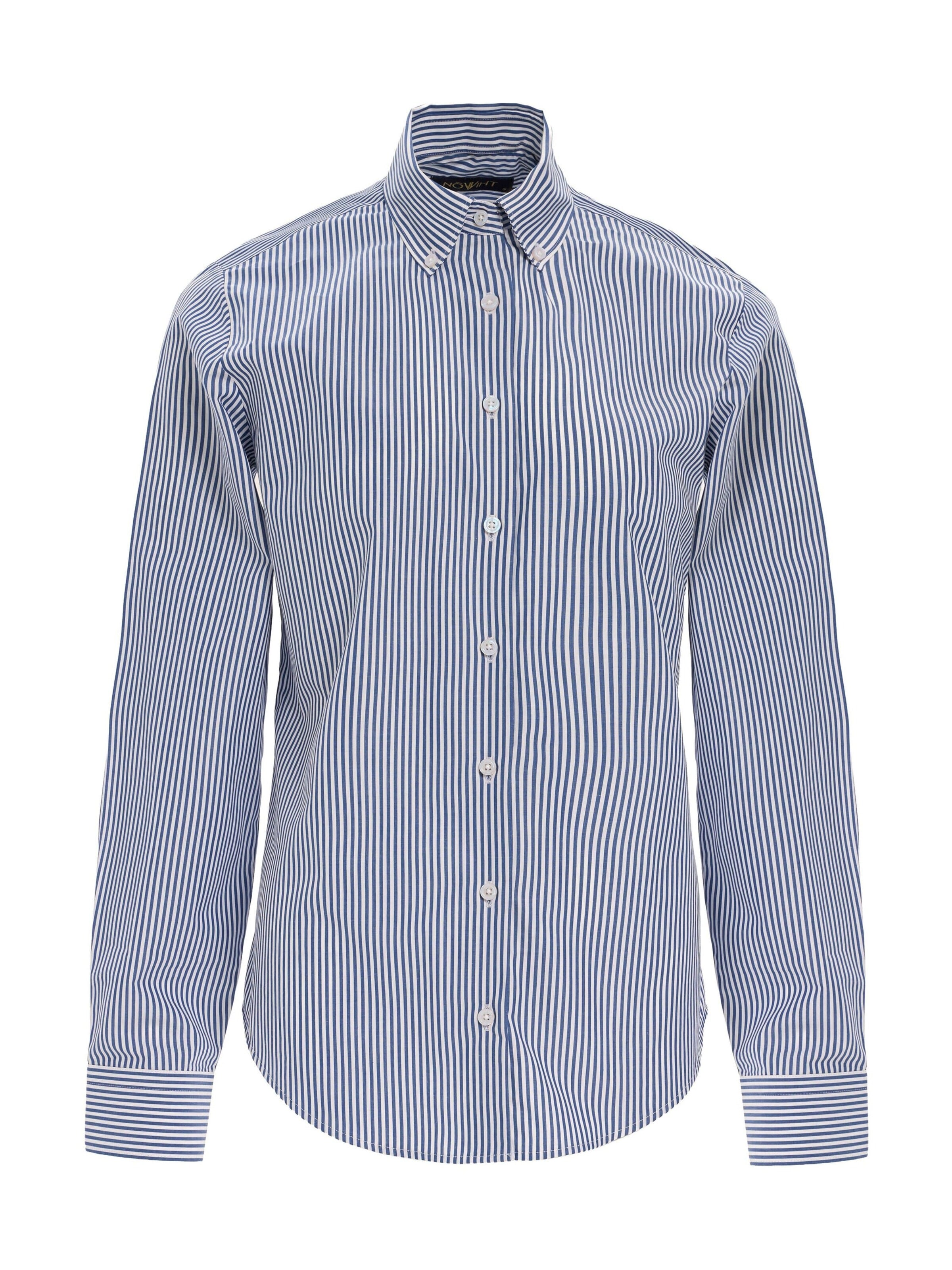 Camicia da donna 'Flavia' di NOWIHT in blu: frontale