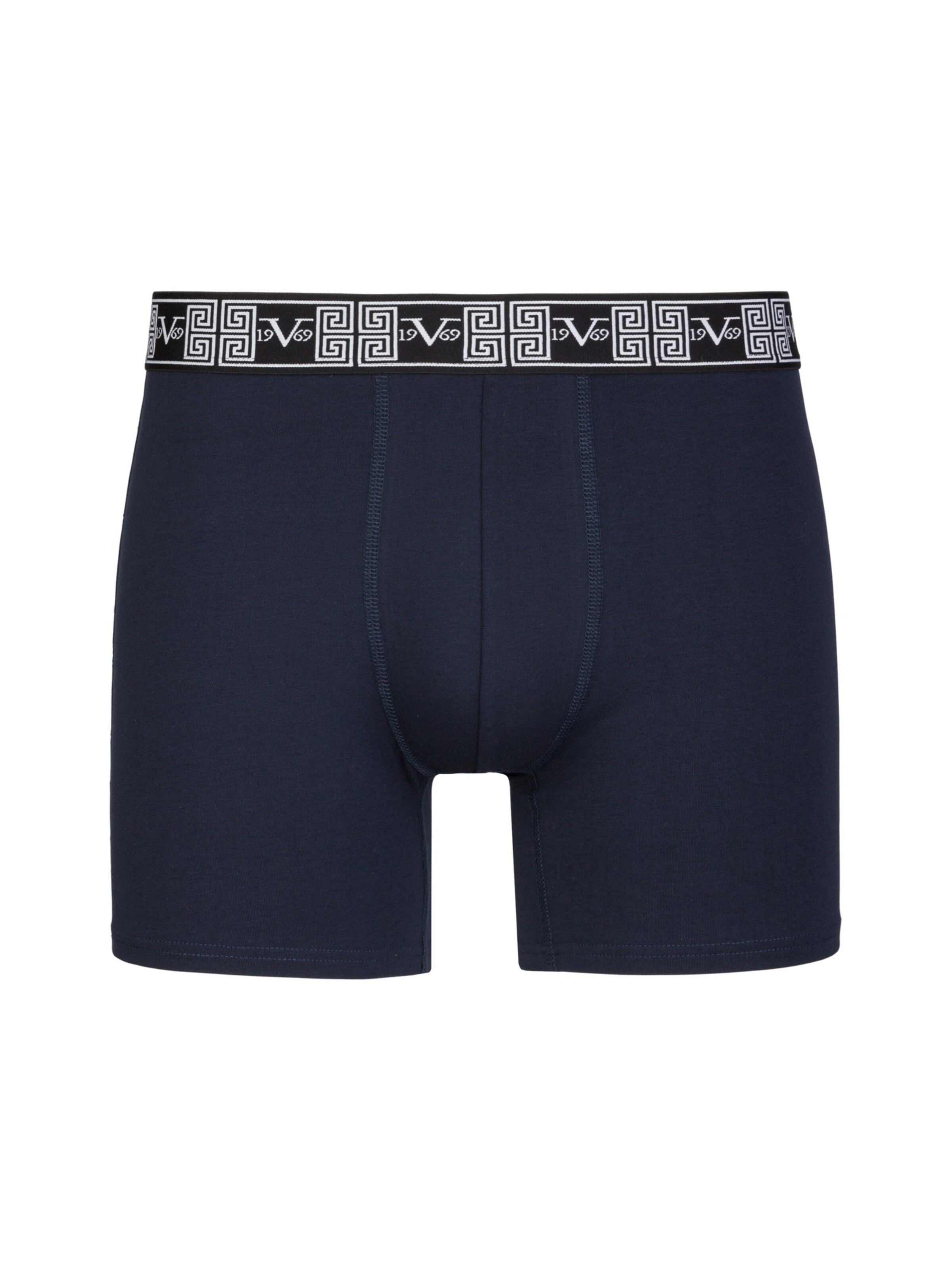 19V69 ITALIA Boxershorts 'Francesco' in Zwart