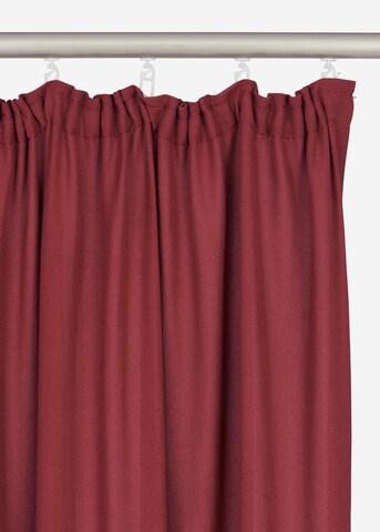 HOME AFFAIRE Curtains & Drapes in Red