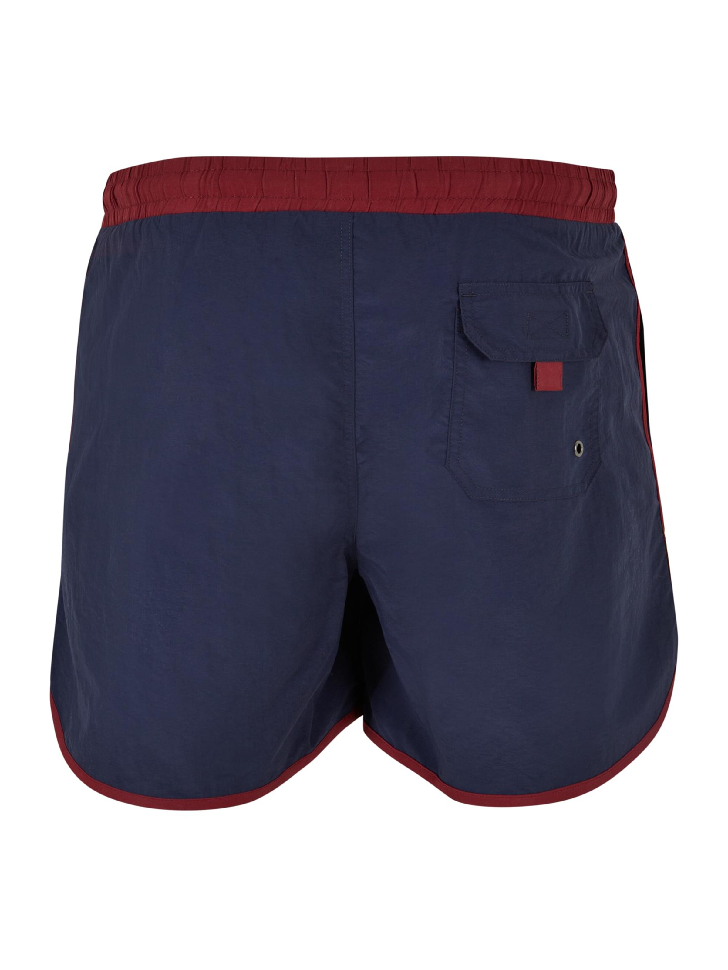 Șorturi de baie 'Retro' de la Urban Classics pe albastru