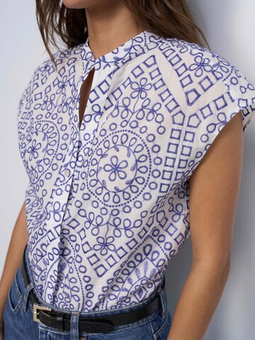 Salsa Jeans Blouse in Blauw
