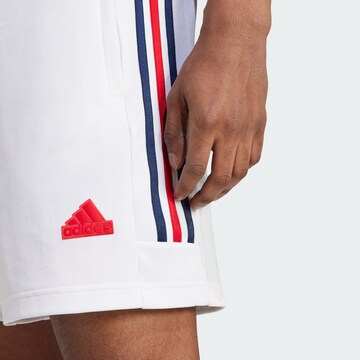 regular Pantaloni sportivi 'House of Tiro Nations' di ADIDAS SPORTSWEAR in bianco