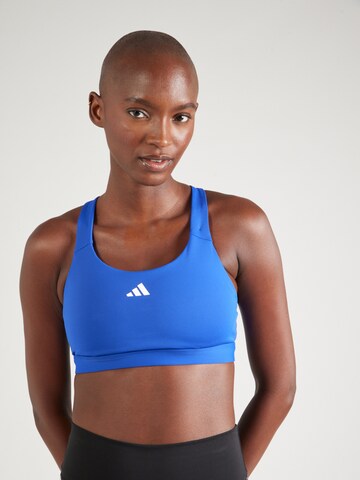 ADIDAS PERFORMANCE Bustier Urheilurintaliivit 'TLRDRCT' värissä sininen: etupuoli