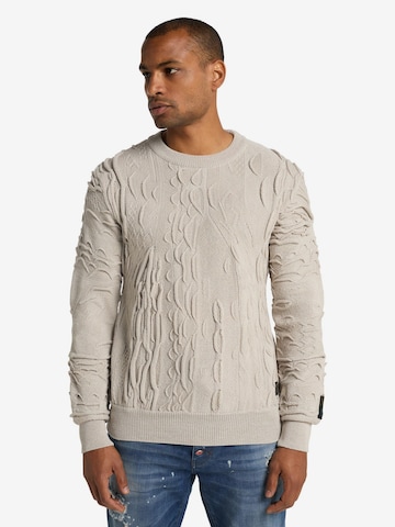 Carlo Colucci Sweater 'D'Andrea' in Grey: front