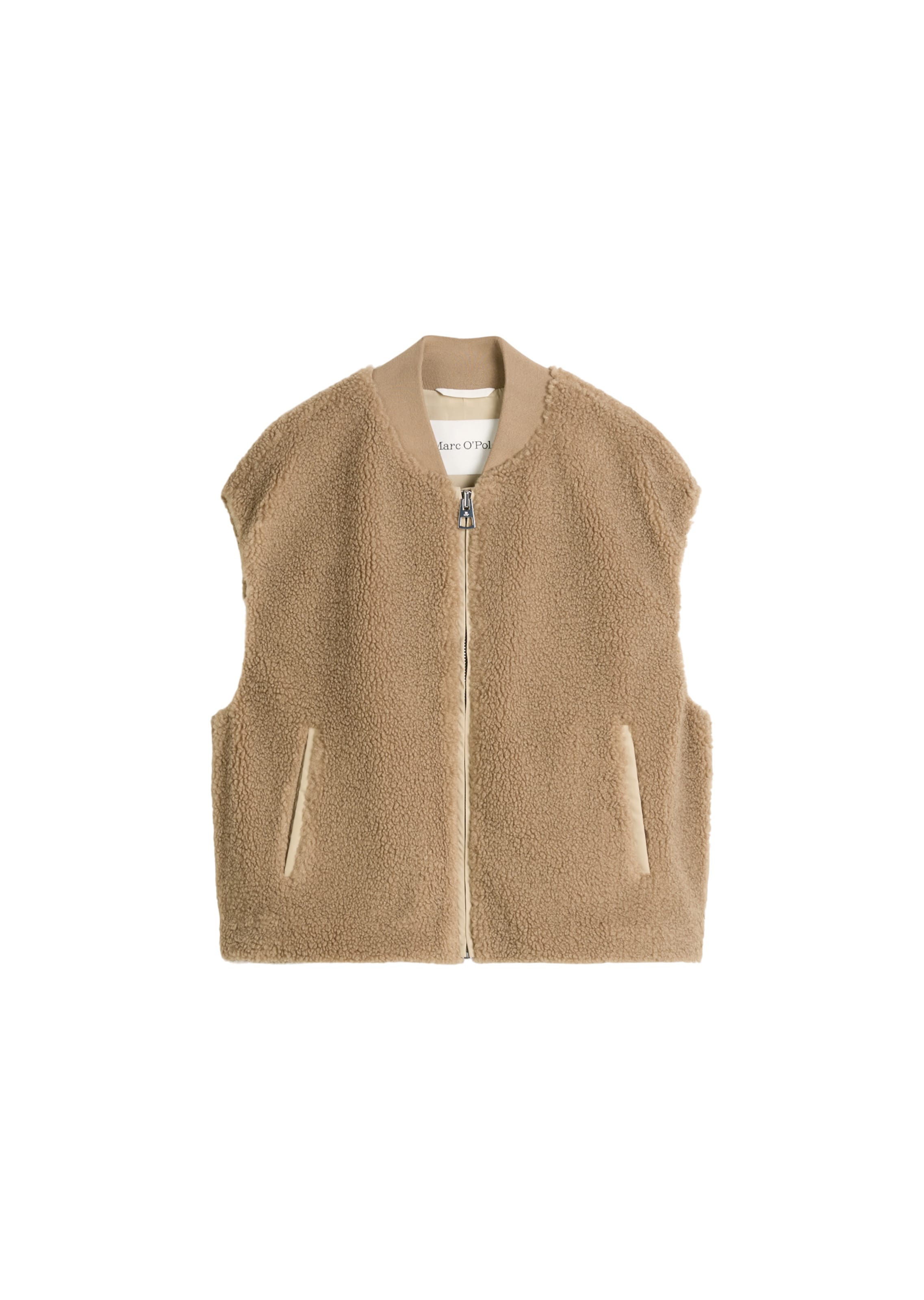 Marc O'Polo Vest in Brown: front