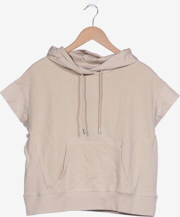 COMMA Sweatshirt & Zip-Up Hoodie in L in Beige: front