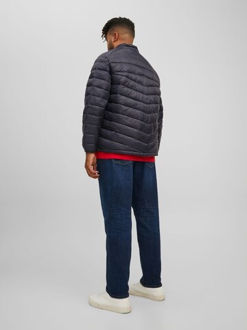 Jack & Jones Plus Tussenjas 'Hero' in Zwart