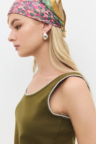 No Matter What Top in Green