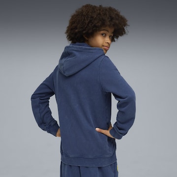 PUMA Sportief sweatvest 'Scuderia Ferrari' in Blauw