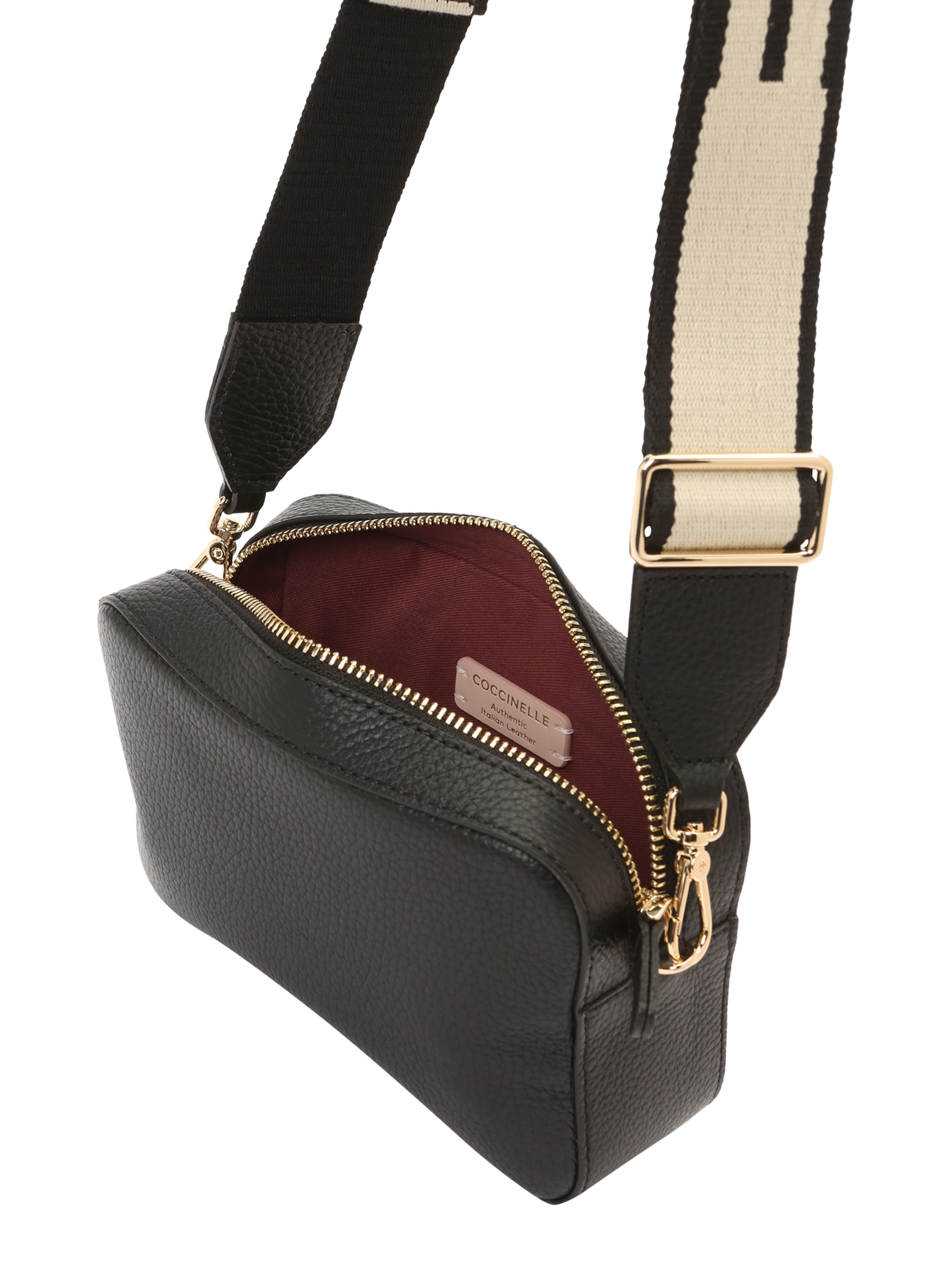 CoccinelleTorba preko ramena 'Tebe' - crna boja