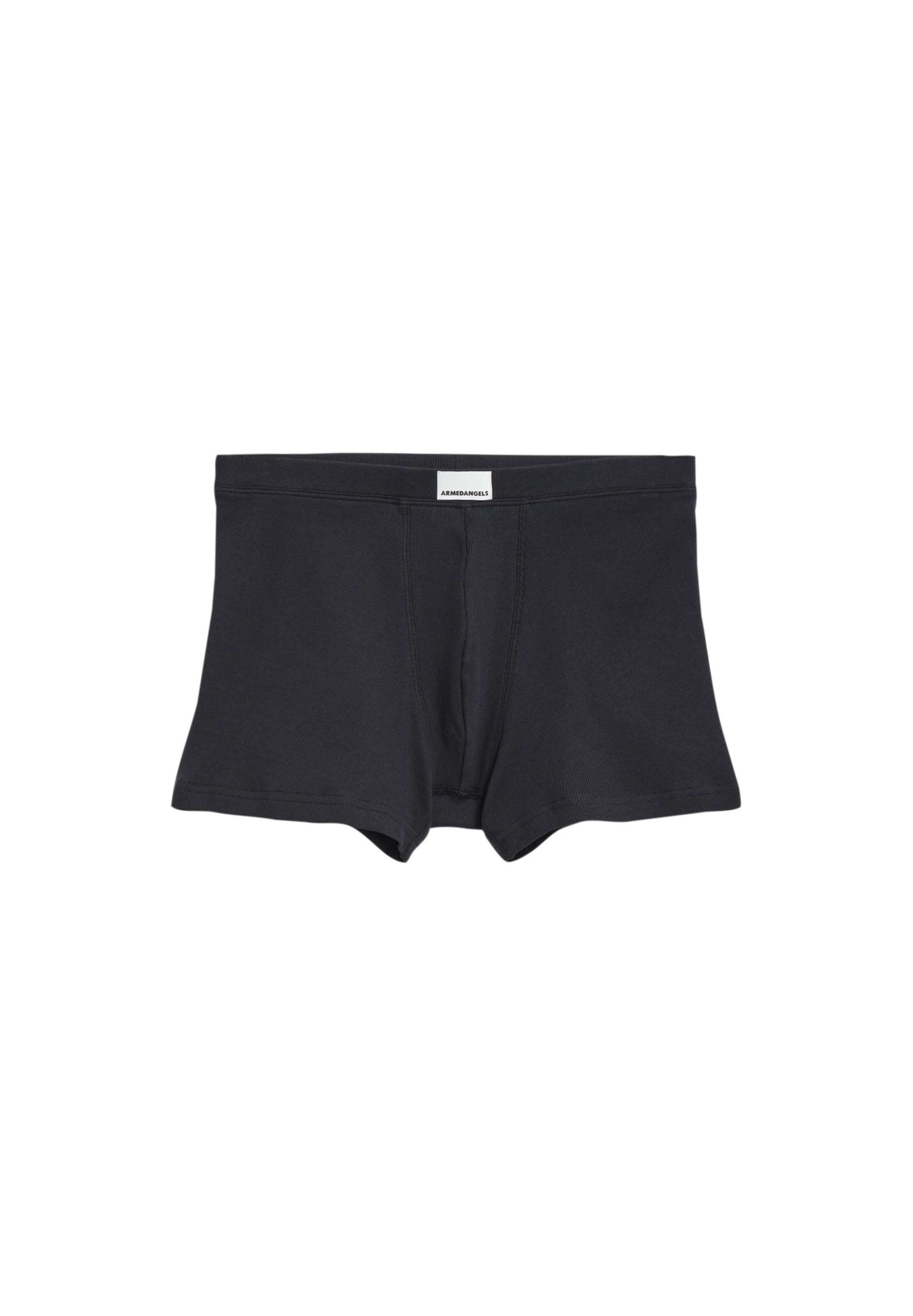 ARMEDANGELS Boxershorts ' RICAARD RIB ' in Schwarz: Vorderseite