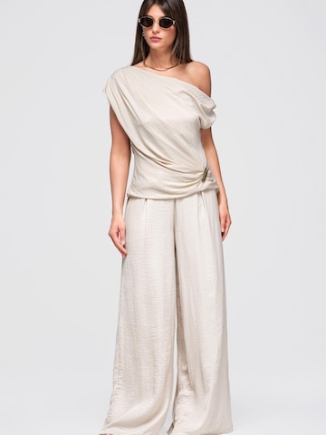 Ombre Regular Broek in Beige