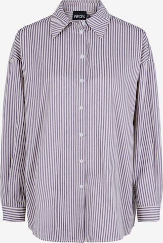 PIECES Blouse 'FILIPA' in Purple: front