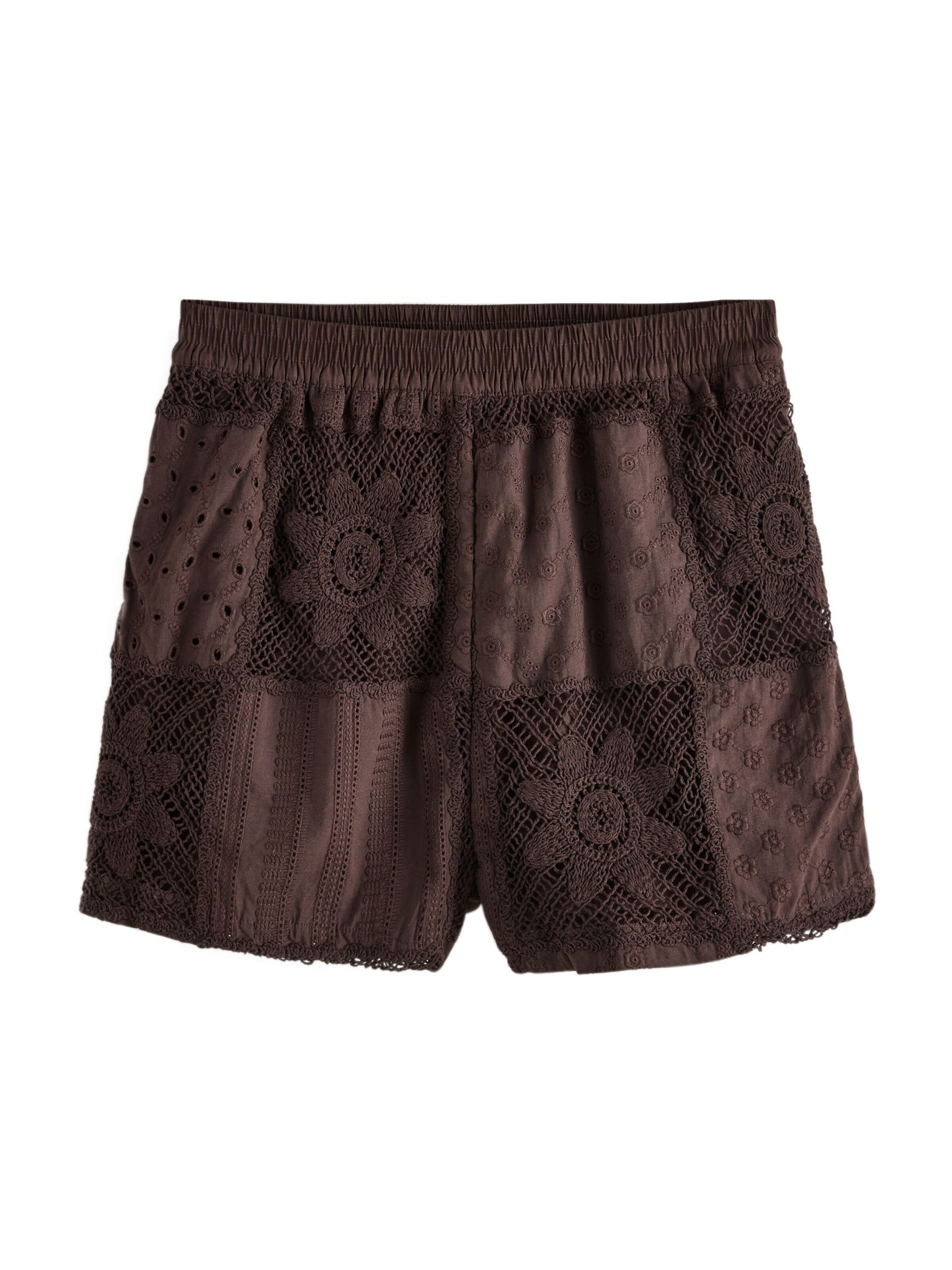 Next Broek 'N. Premium' in Bruin: voorkant