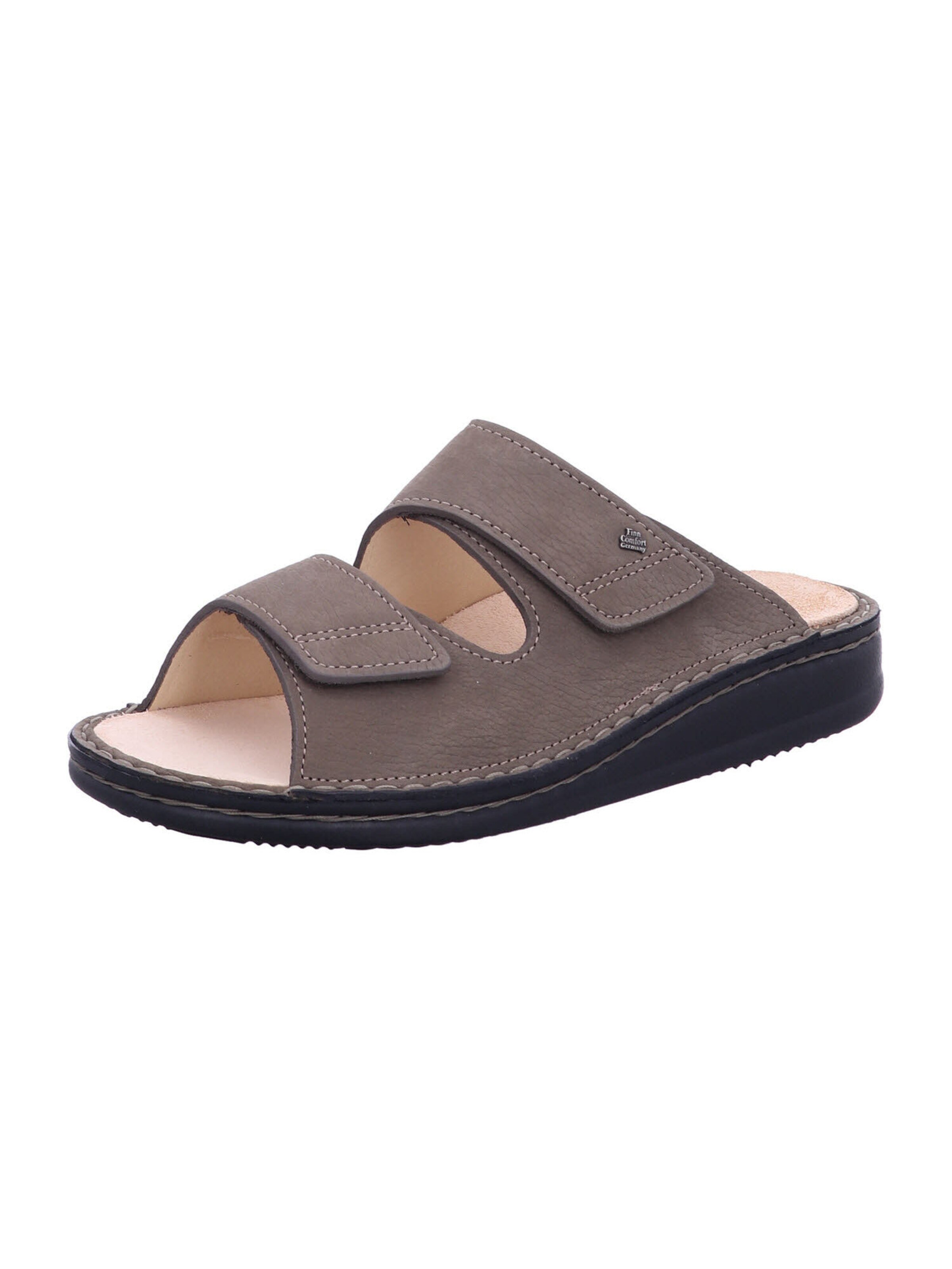 Finn Comfort Mules 'RIAD' in Grey: front
