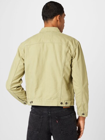 LEVI'S ® Демисезонная куртка 'The Trucker Jacket' в Зеленый