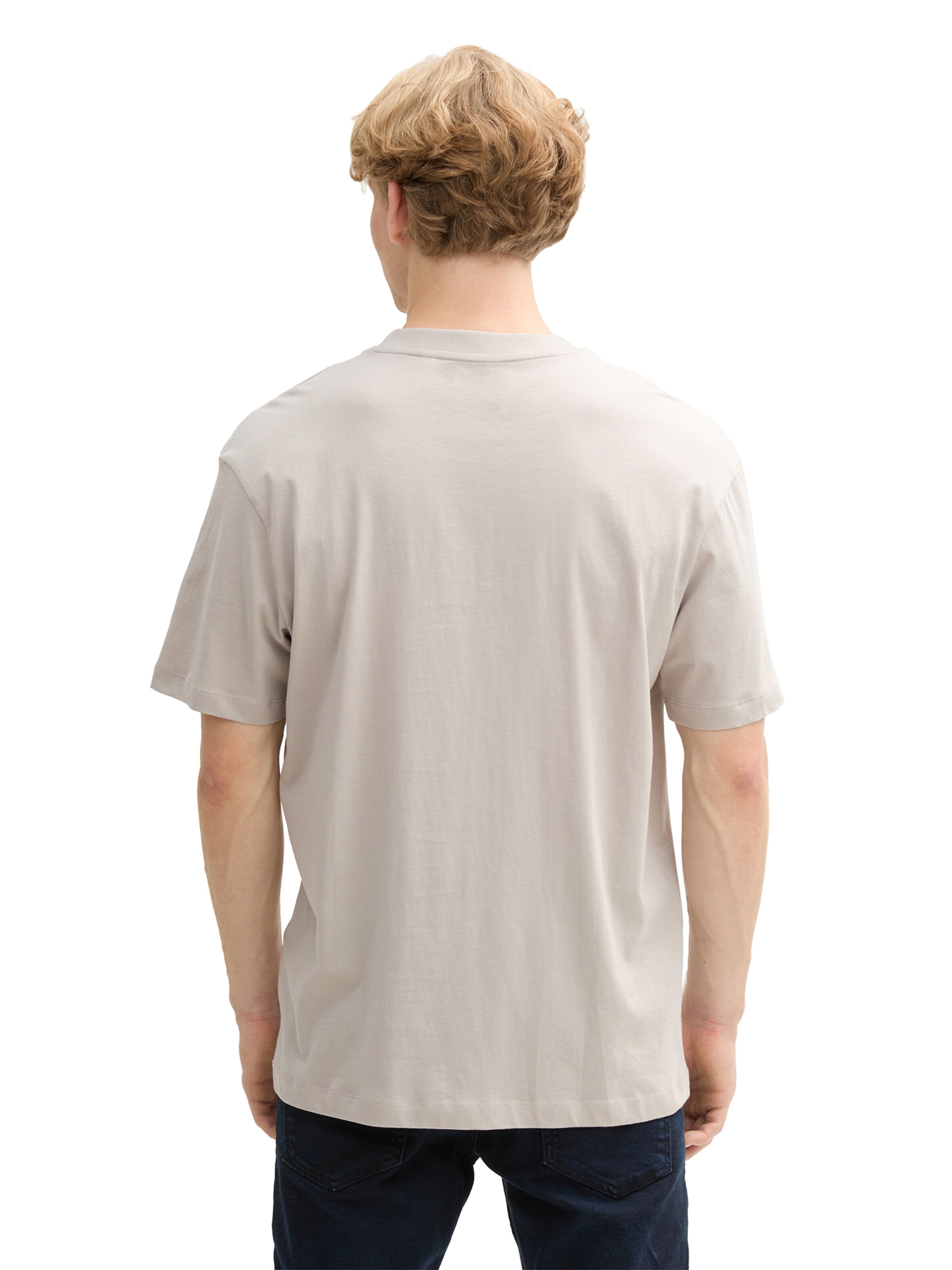 TOM TAILOR DENIM Tričko - Sivá