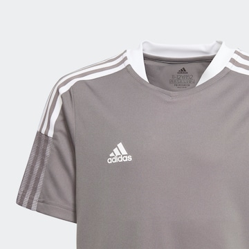 ADIDAS PERFORMANCE Performance Shirt 'Tiro 21' in Grey