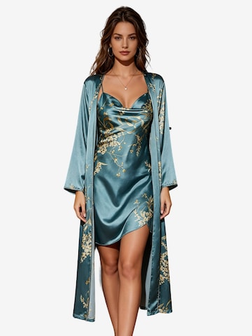 Yesfashion Pyjama in Grün: Vorderseite