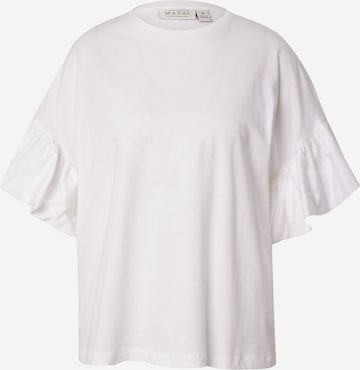 T-shirt 'Dalit' Masai en blanc : devant