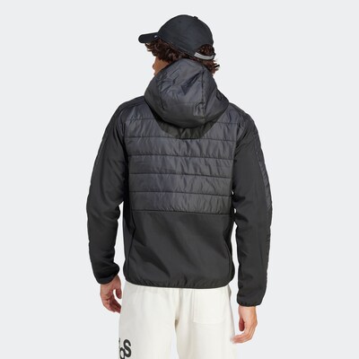 ADIDAS SPORTSWEAR Übergangsjacke in schwarz / weiß, Produktansicht