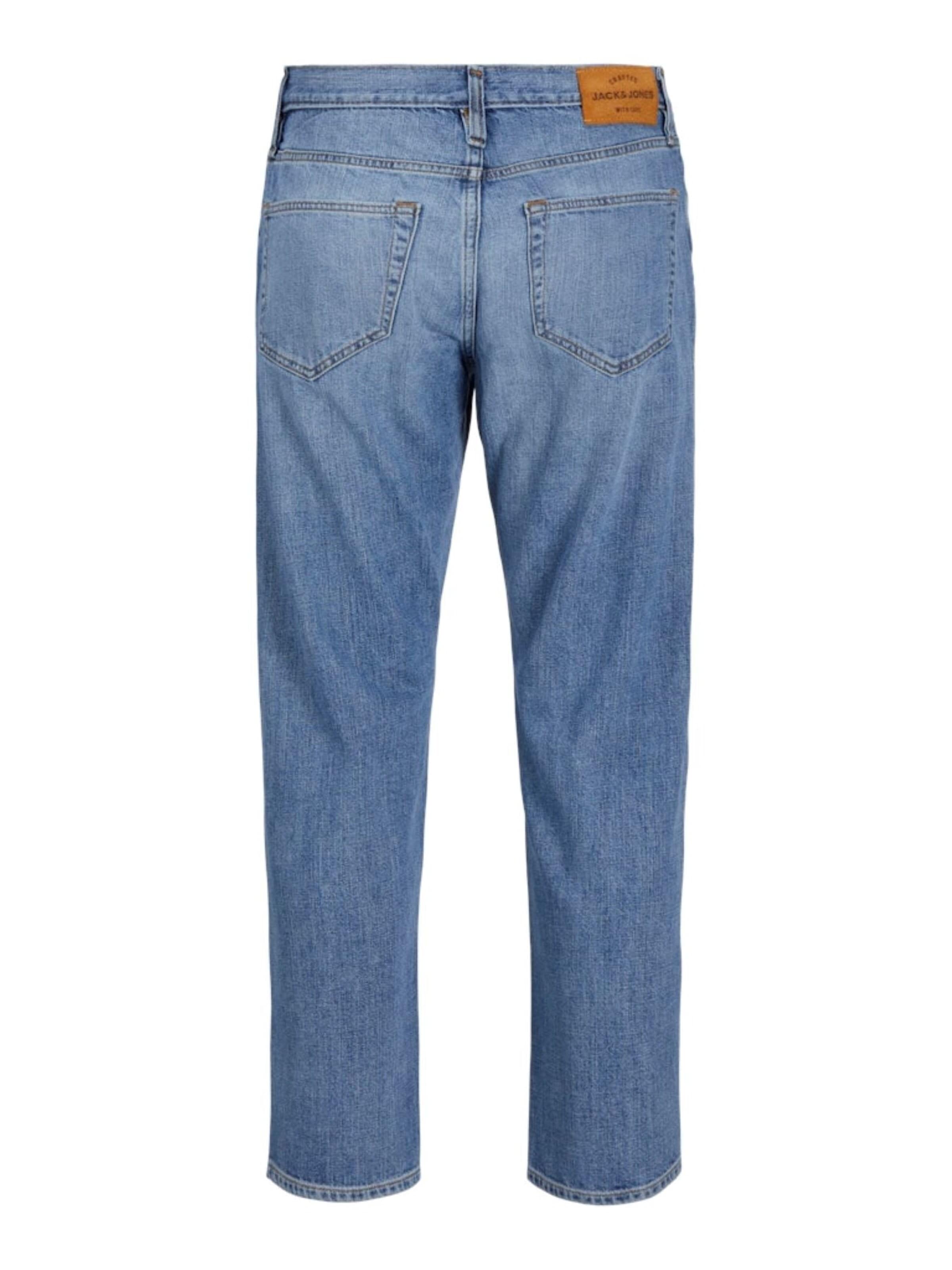 JACK & JONES Loosefit Jeans in Blauw
