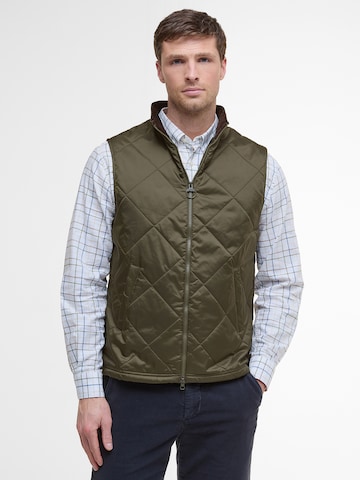 Barbour Bodywarmer 'Finn' in Groen: voorkant