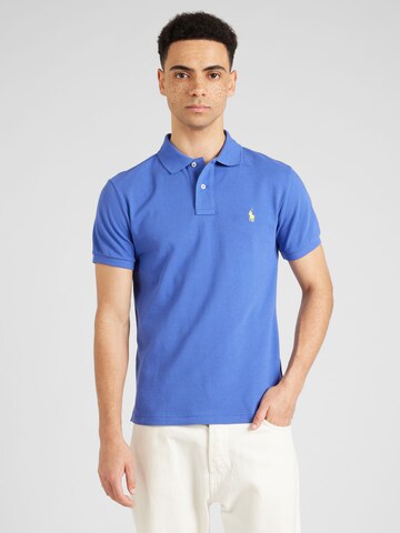 Polo Ralph Lauren Klasický střih Tričko – modrá: přední strana