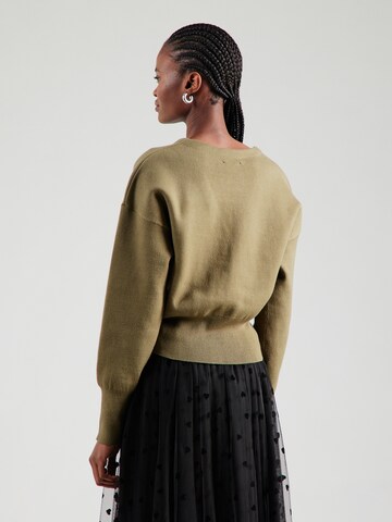 TOPSHOP Strickjacke in Grün