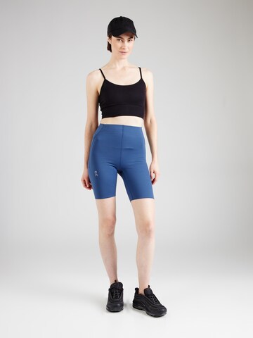 On Skinny Sportbroek in Blauw
