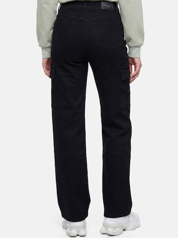 regular Jeans cargo 'F143' di Tazzio in nero