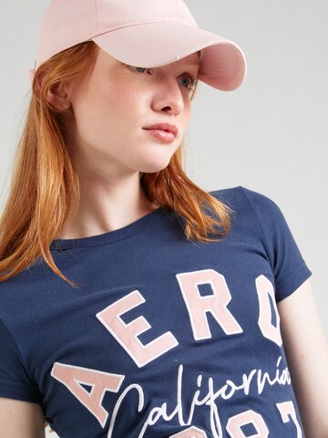 AÉROPOSTALE Póló 'CALIFORNIA 1987' - kék
