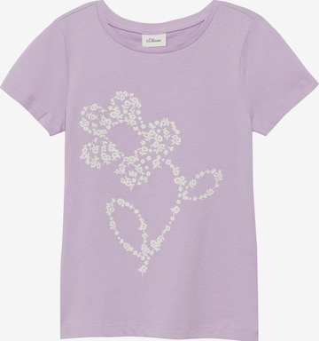 s.Oliver Shirt in Purple: front