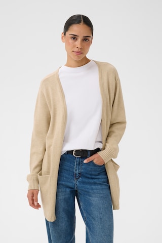 Kaffe Knit cardigan 'Alina' in Beige: front