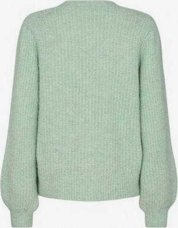 Soyaconcept Knit Cardigan in Green