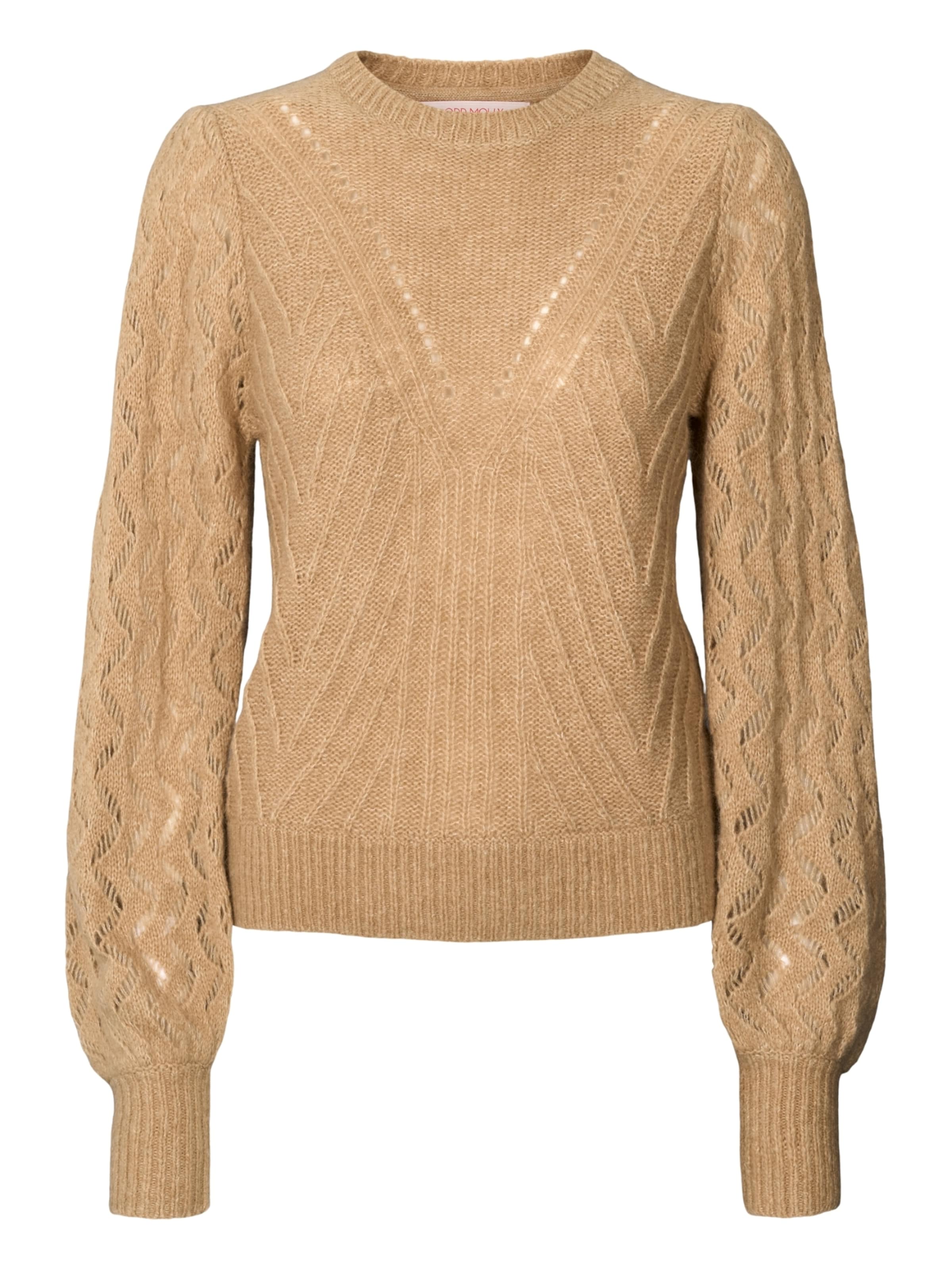 Odd Molly Pullover 'Forever Yours' in Beige: Vorderseite