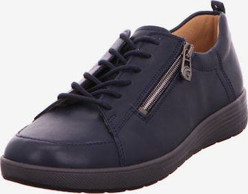 Ganter Schnürschuh 'Klara' in Blau: Vorderseite