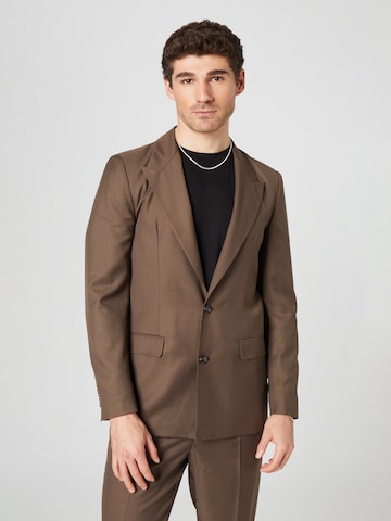 Guido Maria Kretschmer Men Regular fit Business Blazer 'Max' in Brown: front