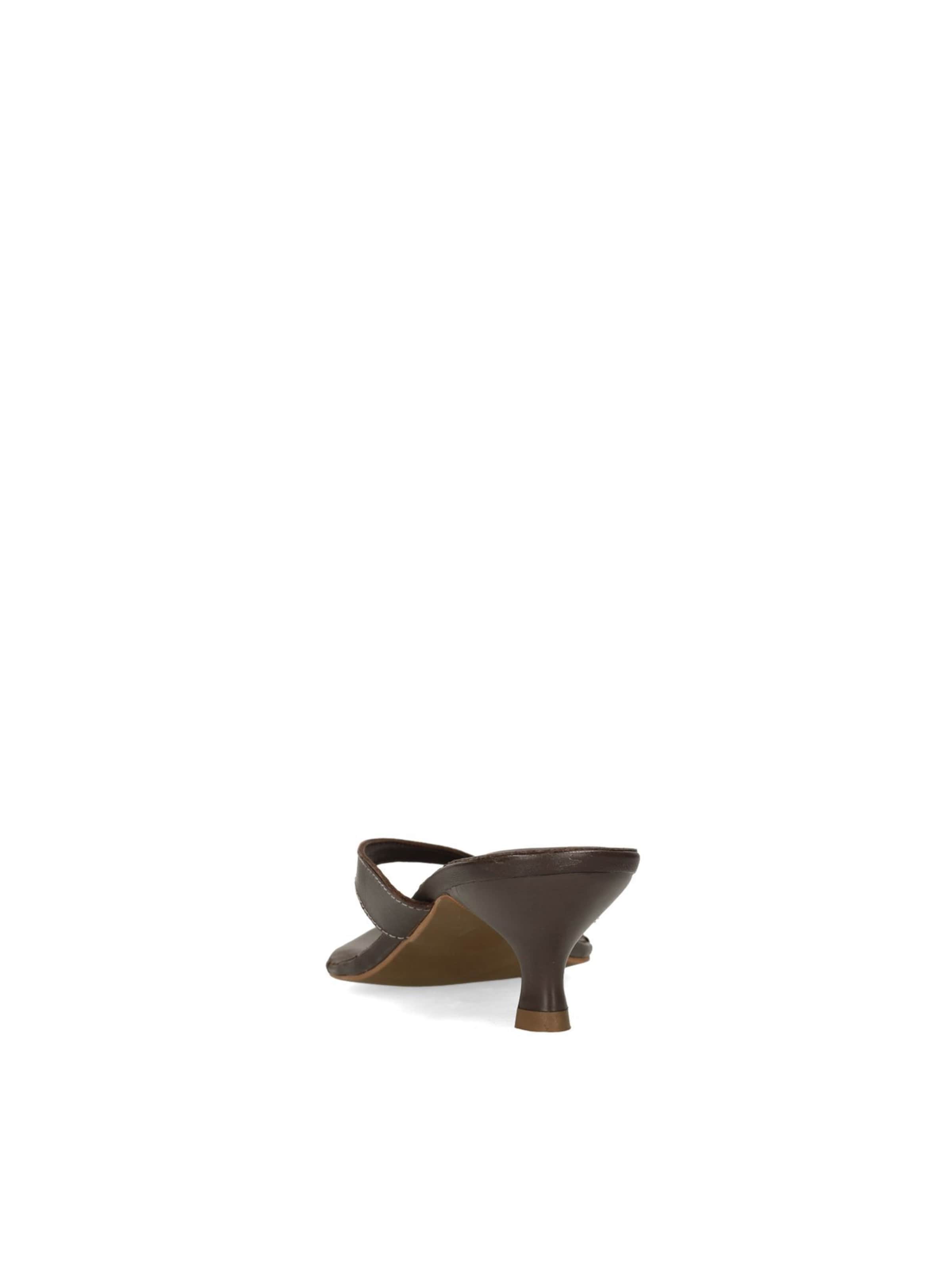 Tongs SACHA en marron