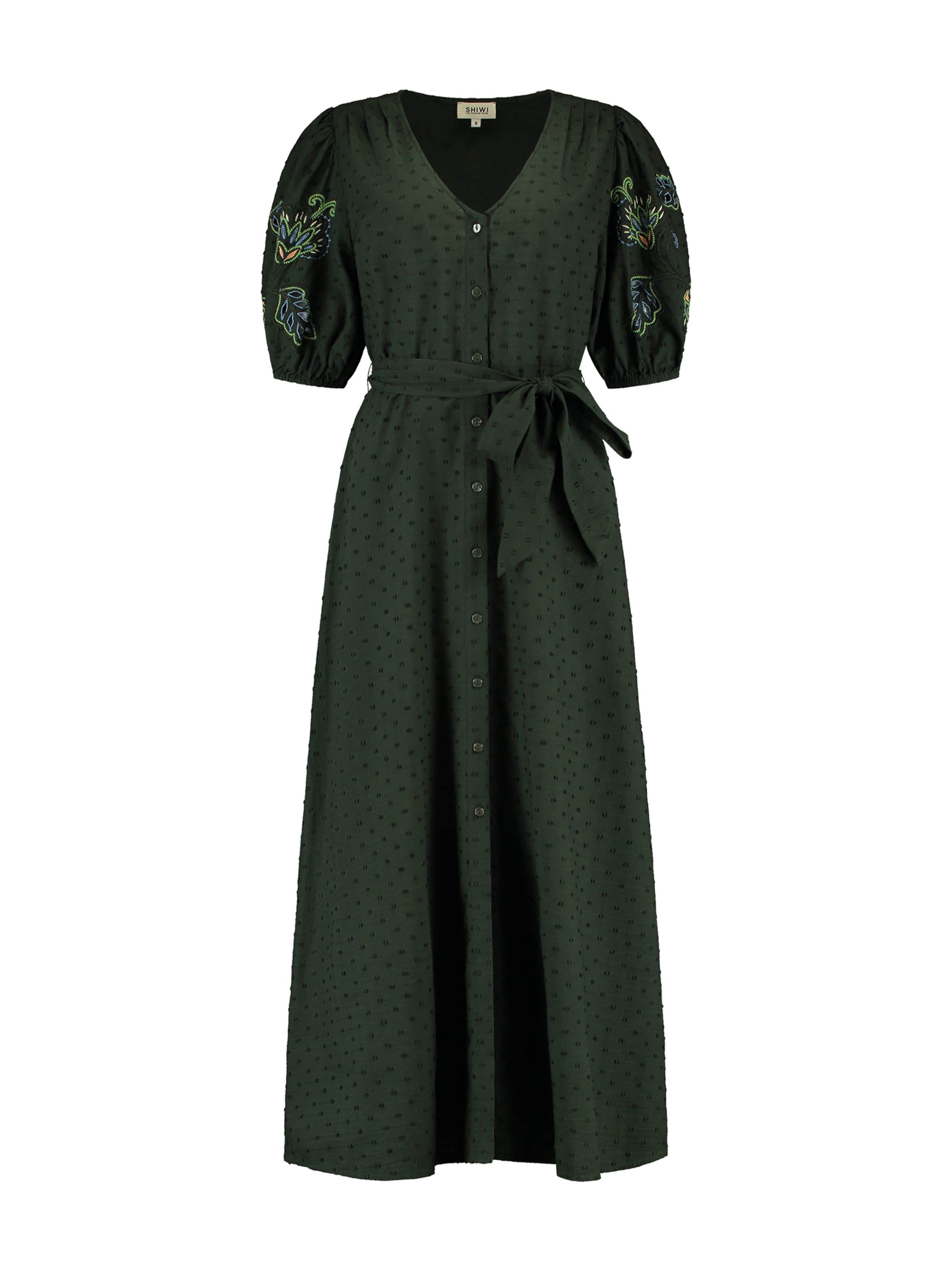 Shiwi Μπλουζοφόρεμα 'Josephine' σε πράσινο: μπροστά