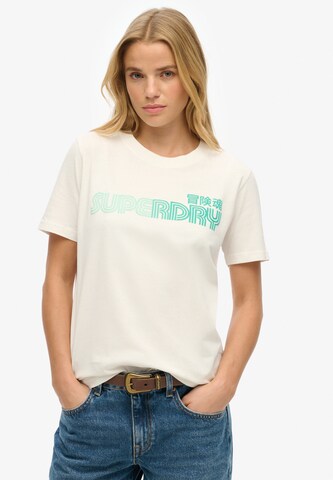 Superdry Shirt in White: front