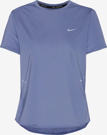 NIKE Funktionsshirt 'Swift' in Blau: Vorderseite