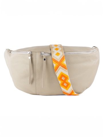 Marsupio 'TESSA' di lePelou in beige: frontale