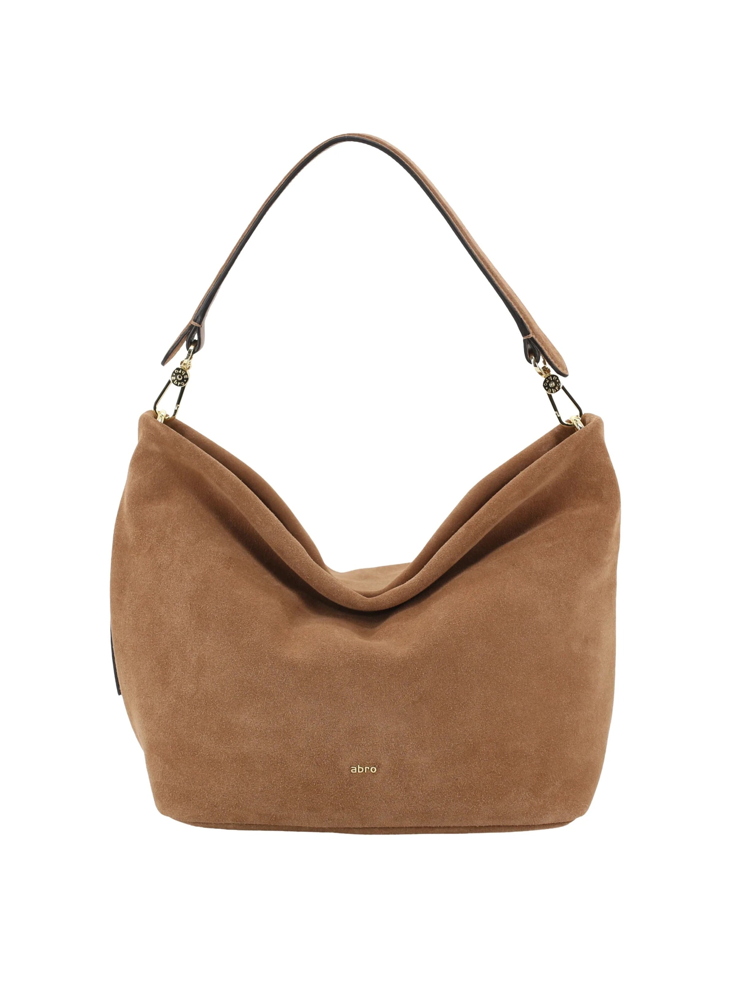 ABRO Handbag 'EBONY BIG' in Brown: front