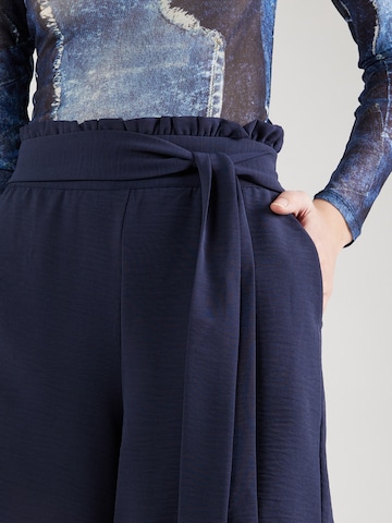 VILA Normální Kalhoty 'RASHA' – modrá