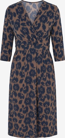 Ulla Popken Dress in Brown: front