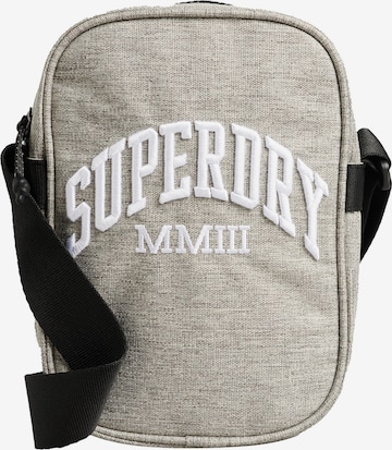 Superdry Crossbody Bag in Grey: front