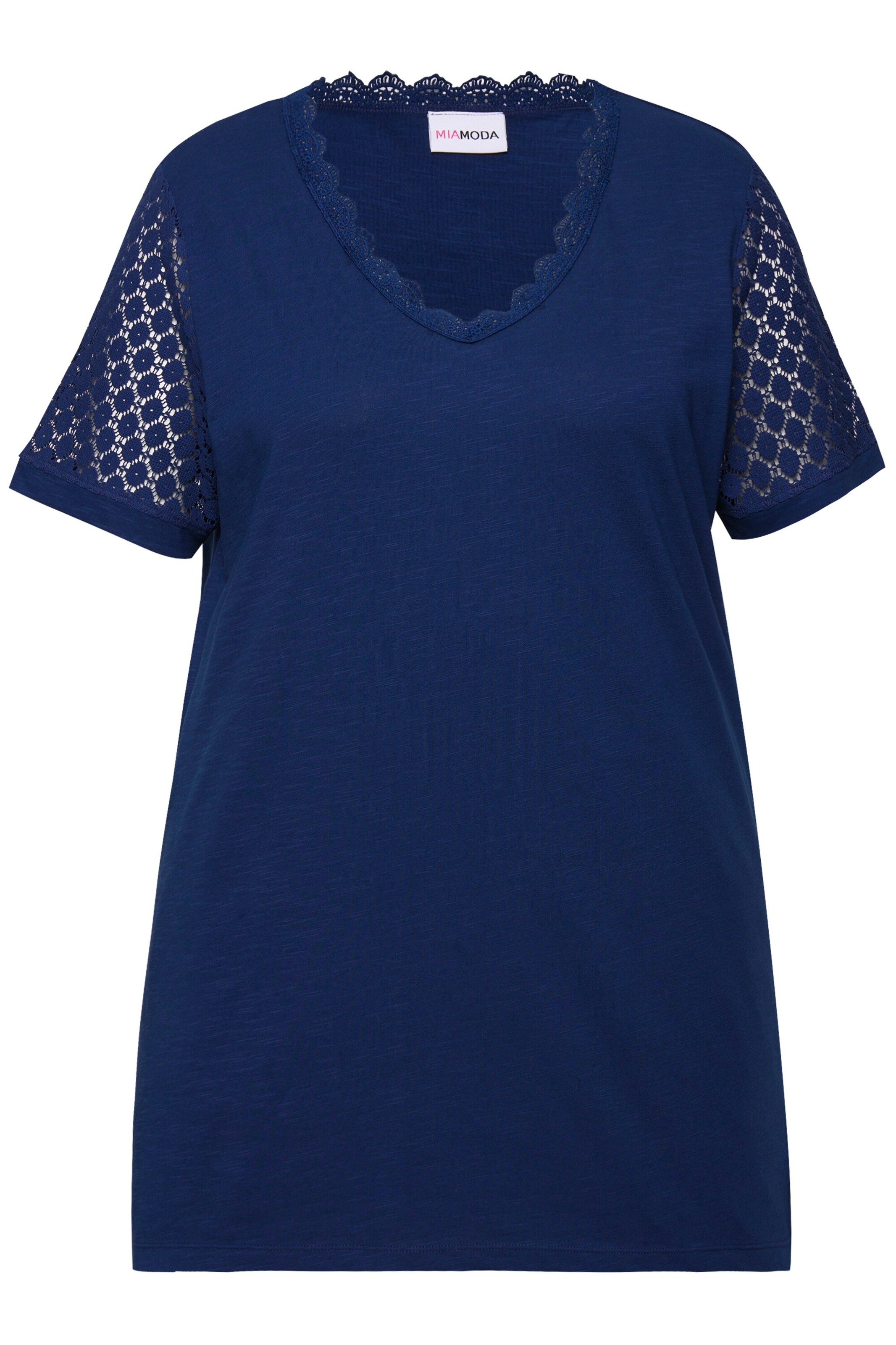 MIAMODA Shirt in Blue: front